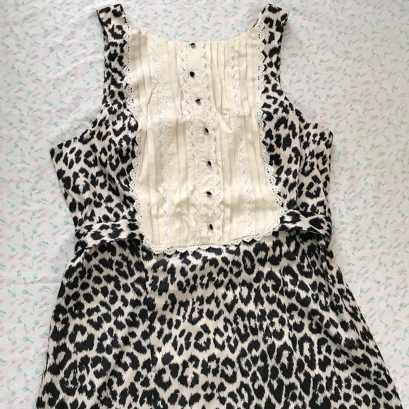 NWT Kimchi Blue June Boatneck Bib Collar Mini Dress L Urban Outfitters - Picture 5 of 15